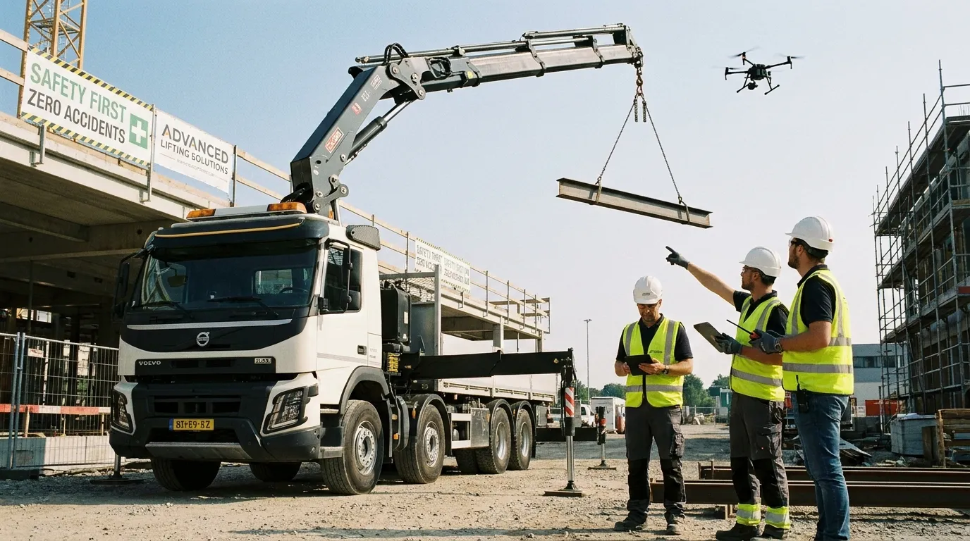 LKW Ladekran Schulung – Sicherheit und DGUV Standards im Arbeitsalltag