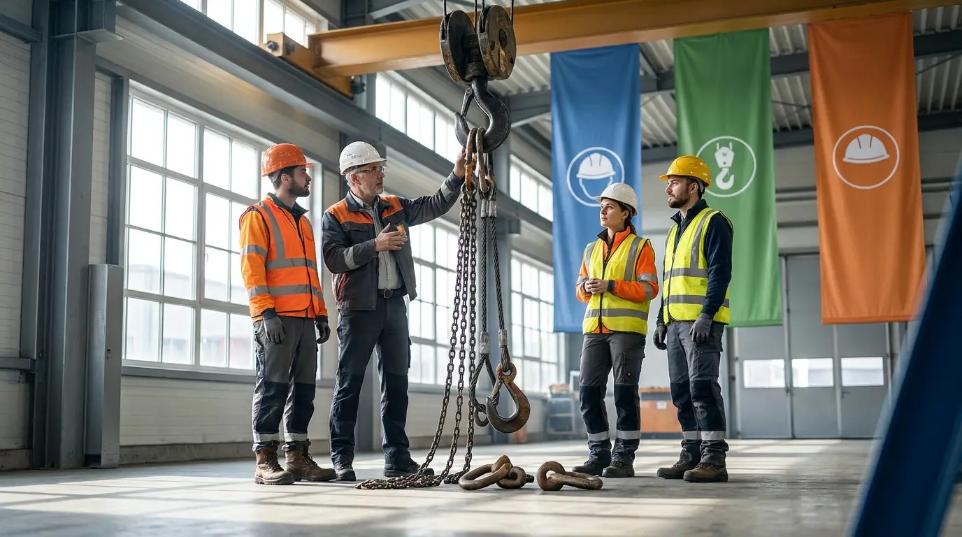 Anschläger Ausbildung – praxisnah Lasten sicher anschlagen und bewegen