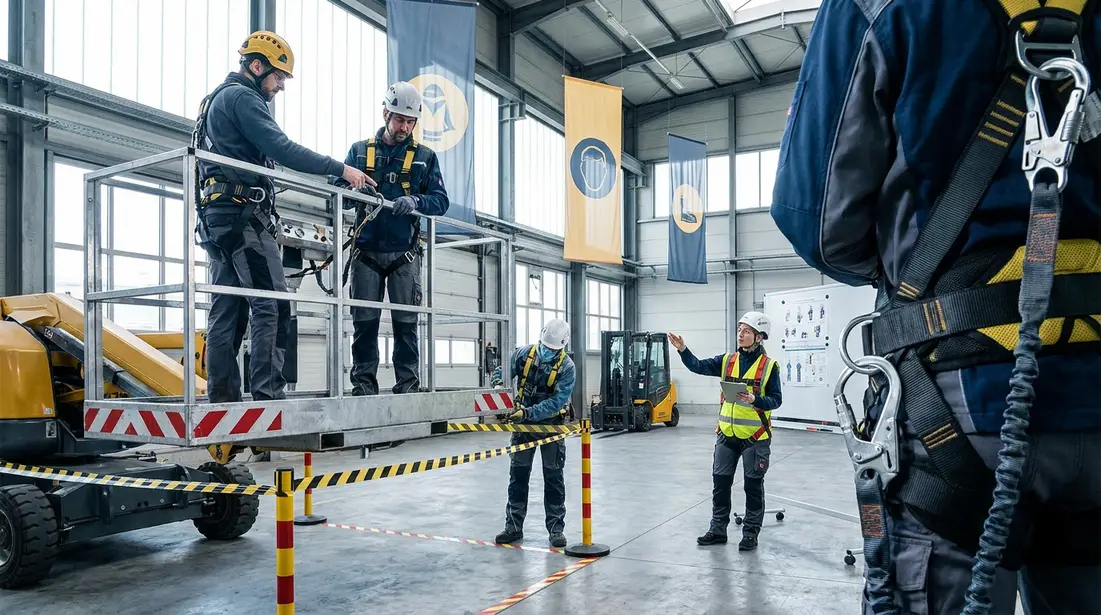 PSAgA-Schulung – sicher arbeiten mit persönlicher Schutzausrüstung gegen Absturz