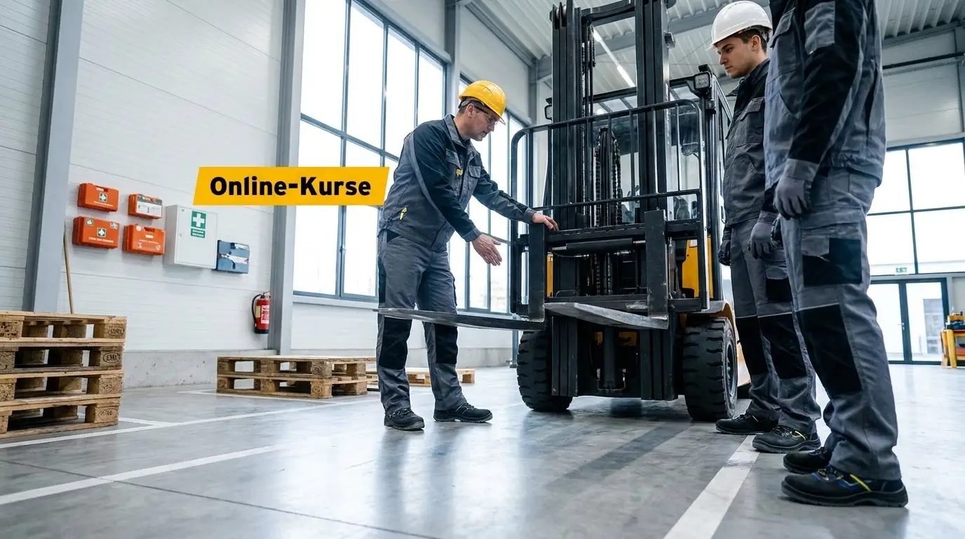Flurförderzeug-Ausbildung– praxisnah und sicher zum Befähigungsnachweis